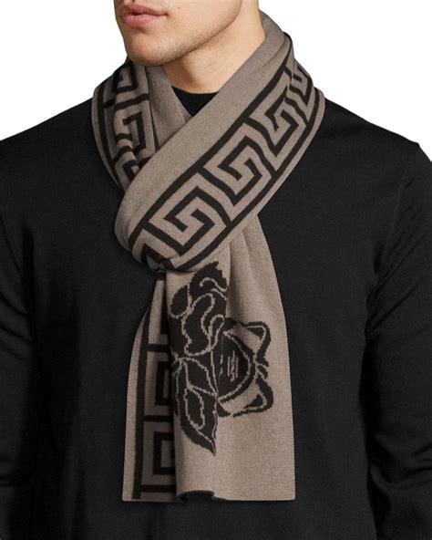 versace mens wool scarf|Versace tie vintage.